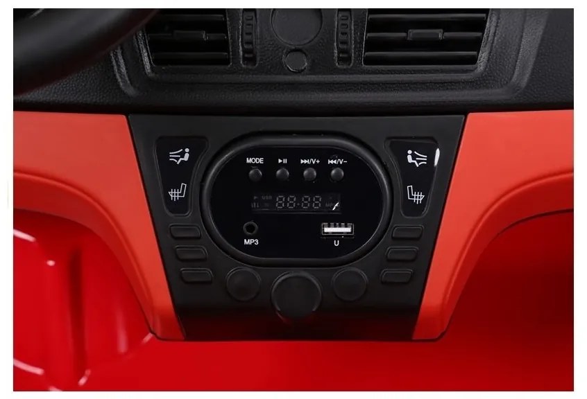 Auto na akumulator nowe bmw x6m czerwone