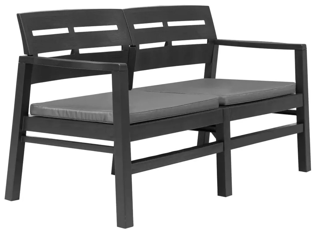 Ławka dwuosobowa z poduszkami Nikita