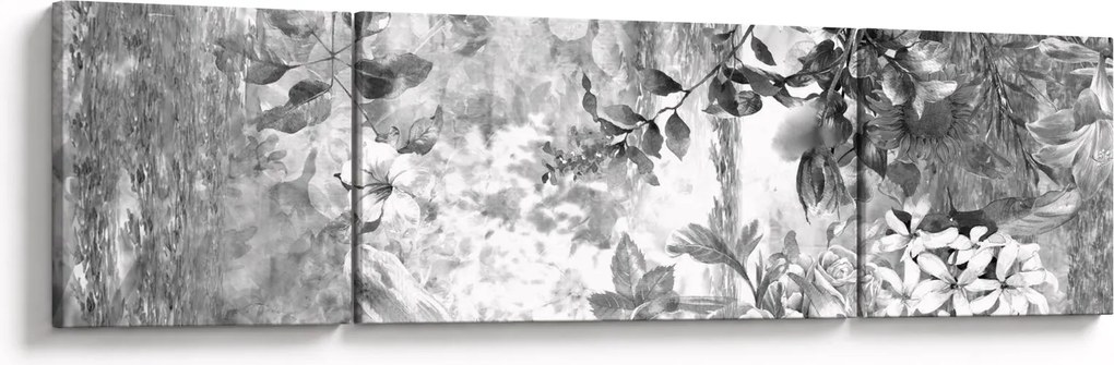 Obraz - Romantyczny ogród (170x50 cm)