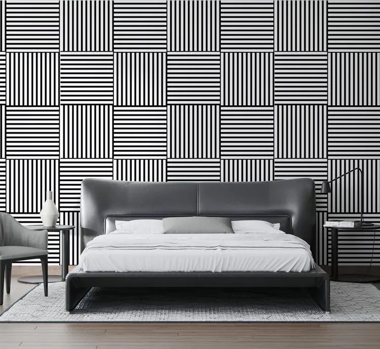 Panele akustyczne 6 szt. biały mat K5-A30