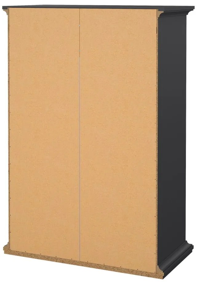 Szara wysoka komoda 96x140 cm Paris – Tvilum