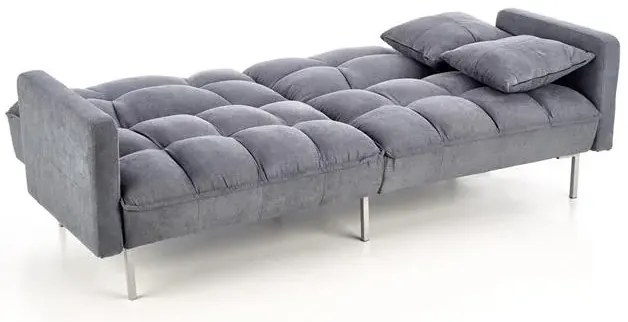 Sofa ROBERTO ciemno szara rozkładana HALMAR