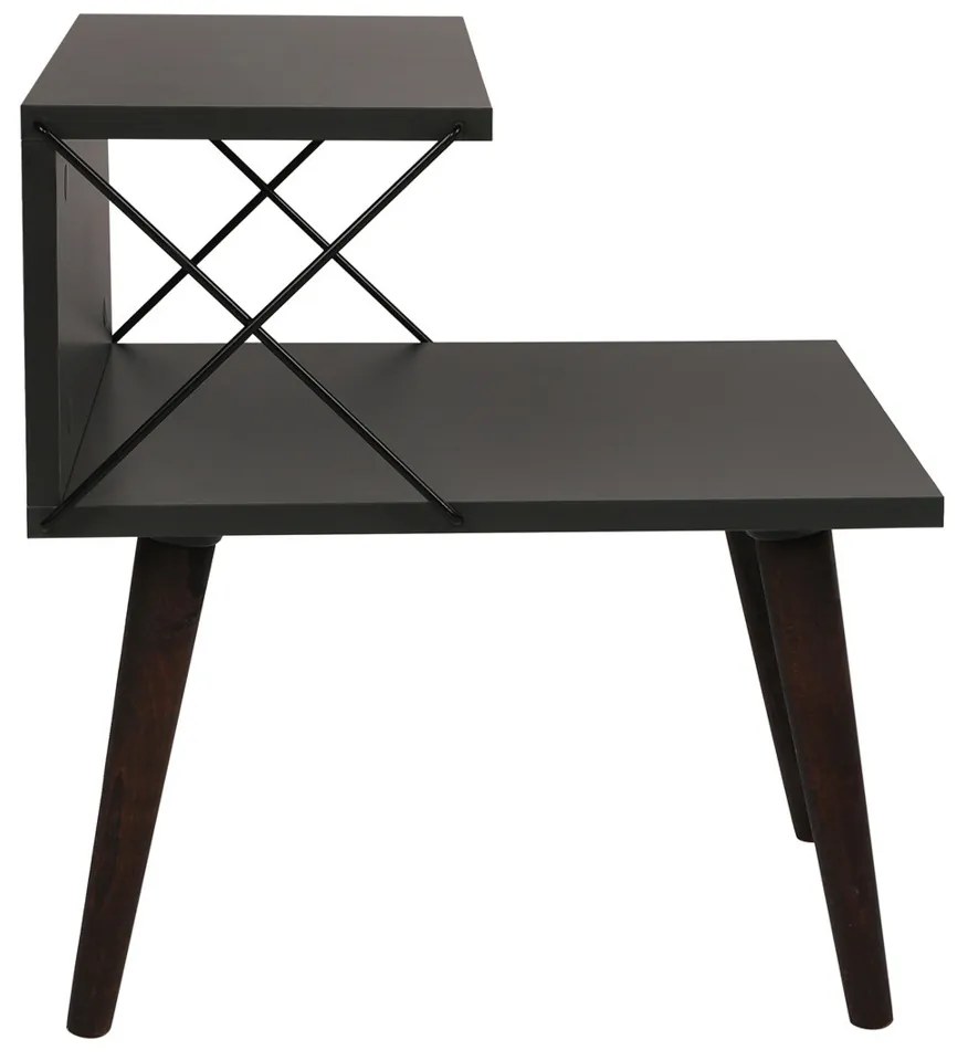 Stolik nocny Cross Anthracite