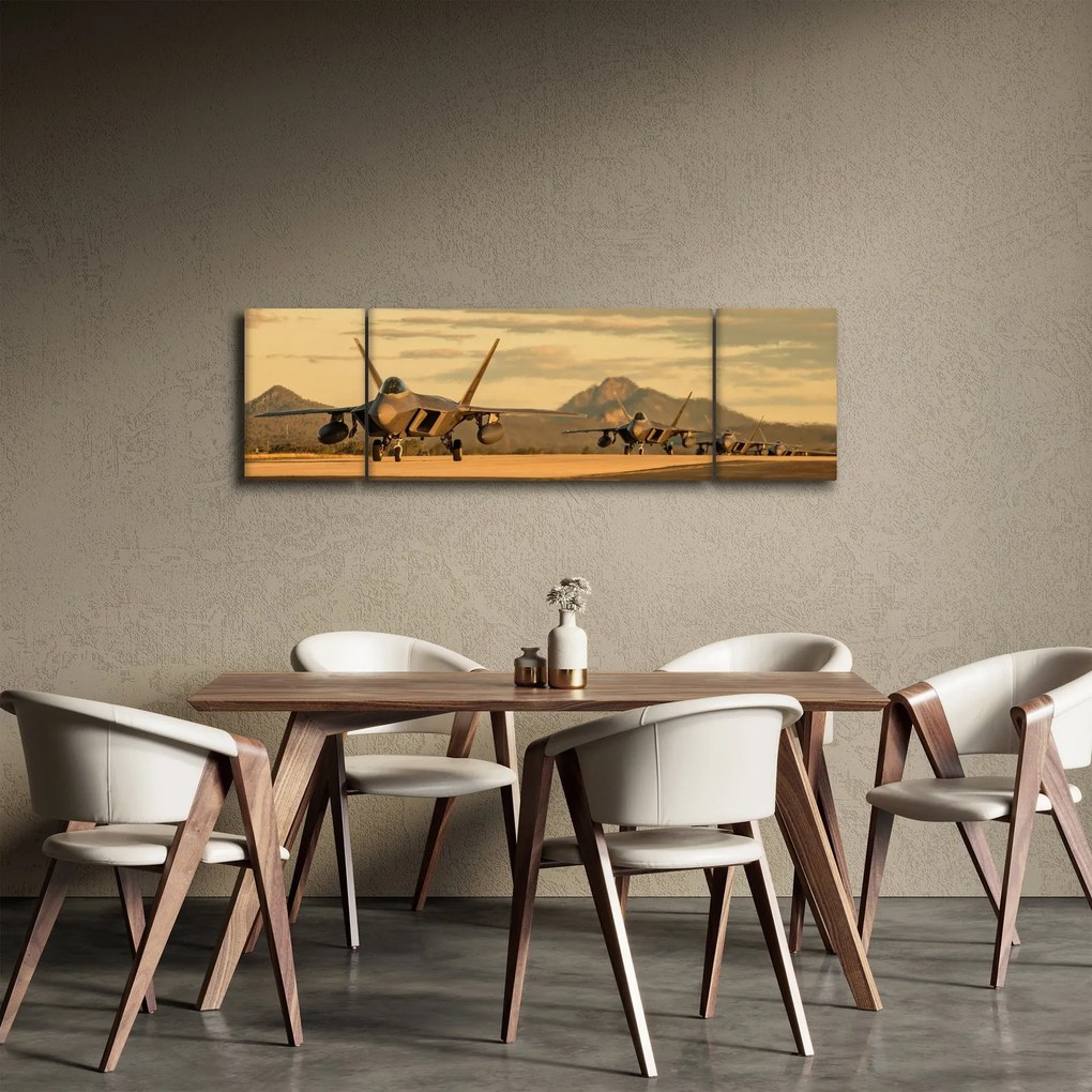 Obraz - Siły Powietrzne (170x50 cm)