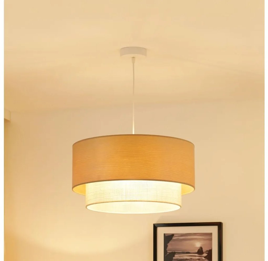 Brilagi - Lampa podłogowa ARIZONA BOHO 1xE27/15W/230V beżowa