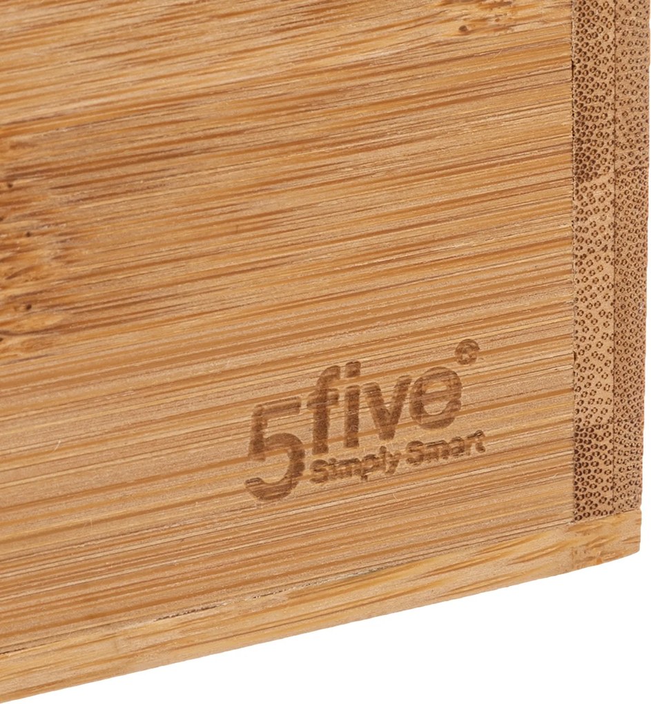 Organizer bambusowy na kosmetyki, 3 szufladki