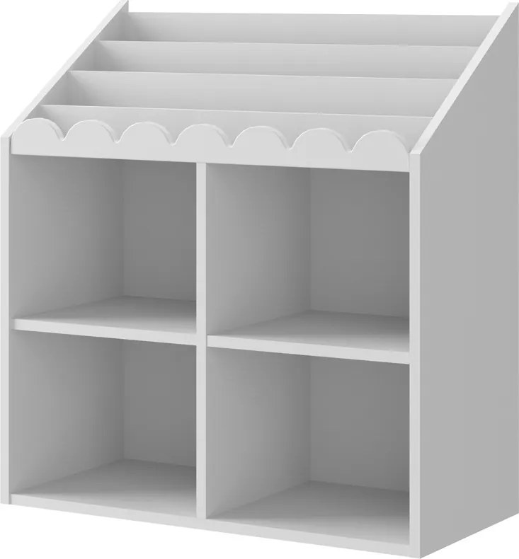 Niski regał dziecięcy BooK NooK na książki i zabawki