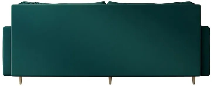 Rozkładana Sofa Z Funkcją Spania Zieleń Morska W7-W59