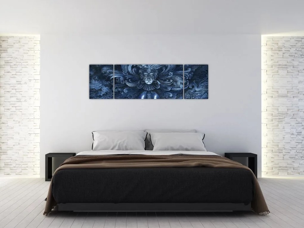 Obraz - Ciemny barok (170x50 cm)