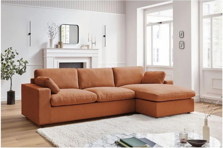 Pomarańczowy narożnik Belair – Bobochic Paris