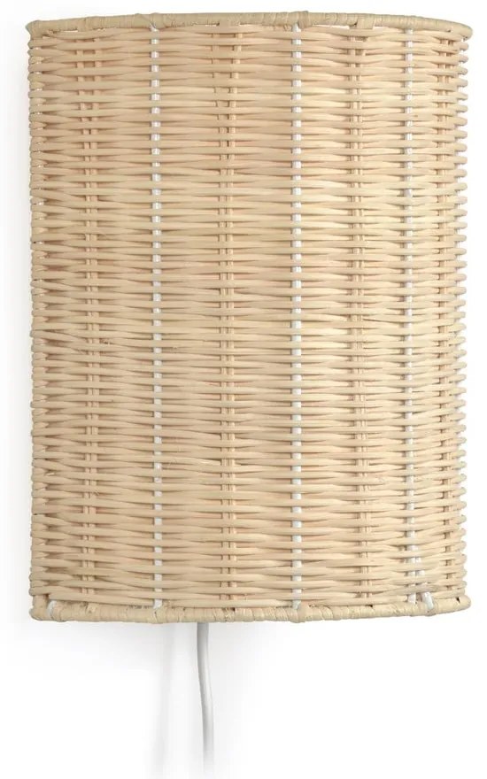 Rattanowy kinkiet Kimjit – Kave Home