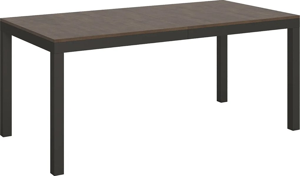 Stół rozkładany 180/284x90 cm Everyday Evolution orzech rama i nogi antracytowe