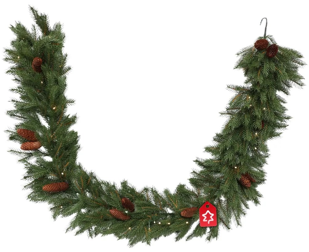 Girlanda ozdobna 50 LED 180 cm