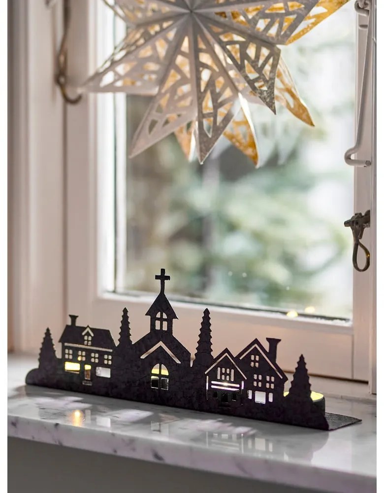 Metalowy świecznik adwentowy na świeczkę typu tealight Cielo – Bloomingville