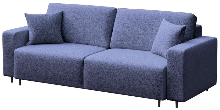 Ciemnoniebieska rozkładana sofa 237 cm Hesto – Ghado