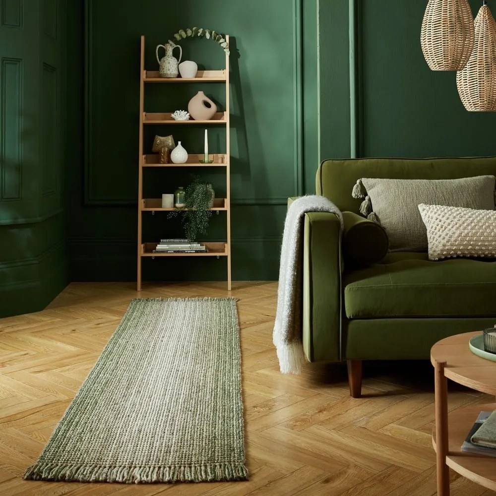 Zielony chodnik 60x230 cm – Flair Rugs