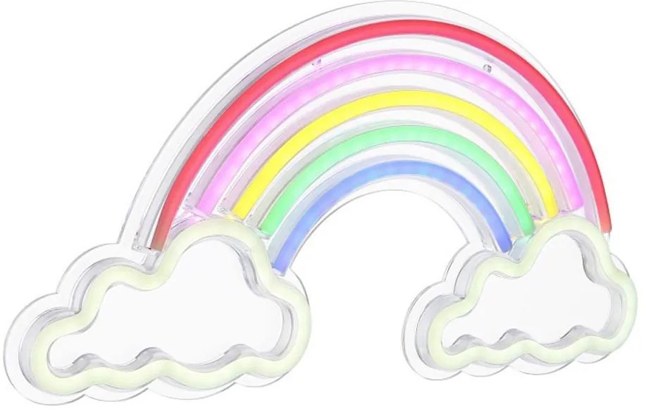 Globo 28056 - LED neonowa dekoracja ścienna RAINY LED/3W/USB tęcza