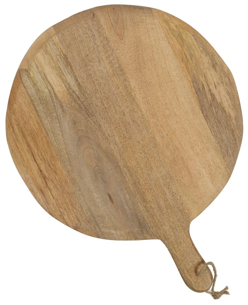 Okrągła deska do serwowania z drewna mango, Ø 47 cm