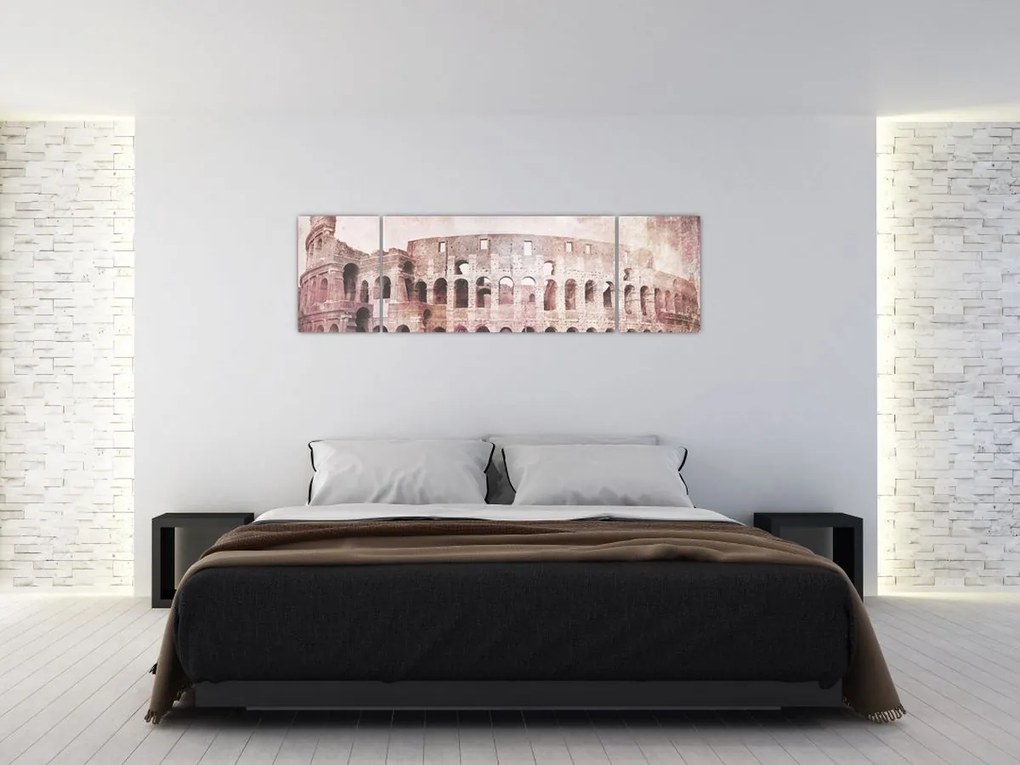 Obraz - Vintage pocztówka miasta N⁰2 (170x50 cm)