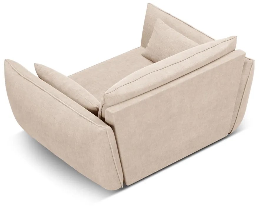 Beżowy fotel Vanda – Mazzini Sofas