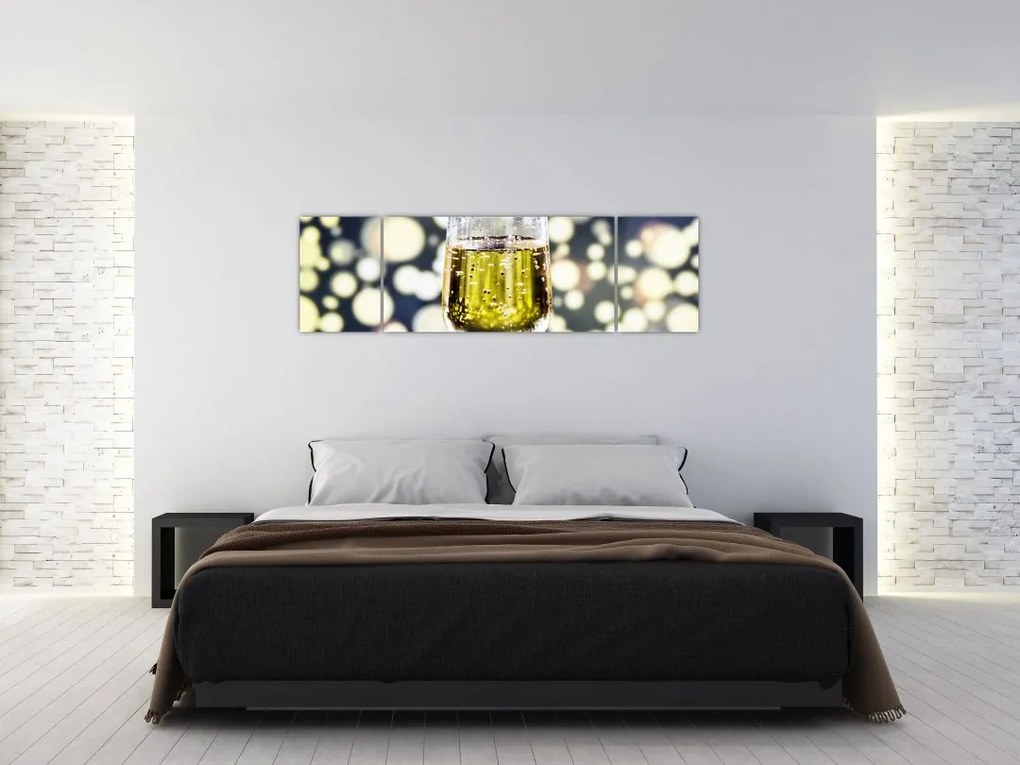 Obraz szampana (170x50 cm)