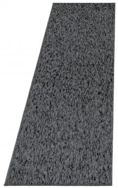 Dywan wykładzinowy na filcu Nizza antracyt melanż 80 cm x 250 cm