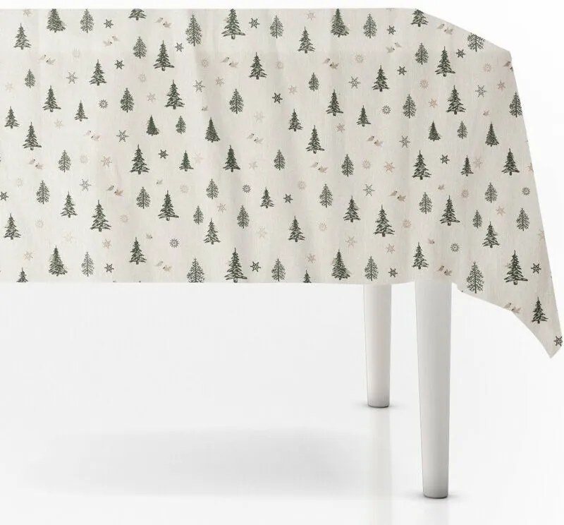 Świąteczny obrus X-Mas Trees, 140 x 180 cm