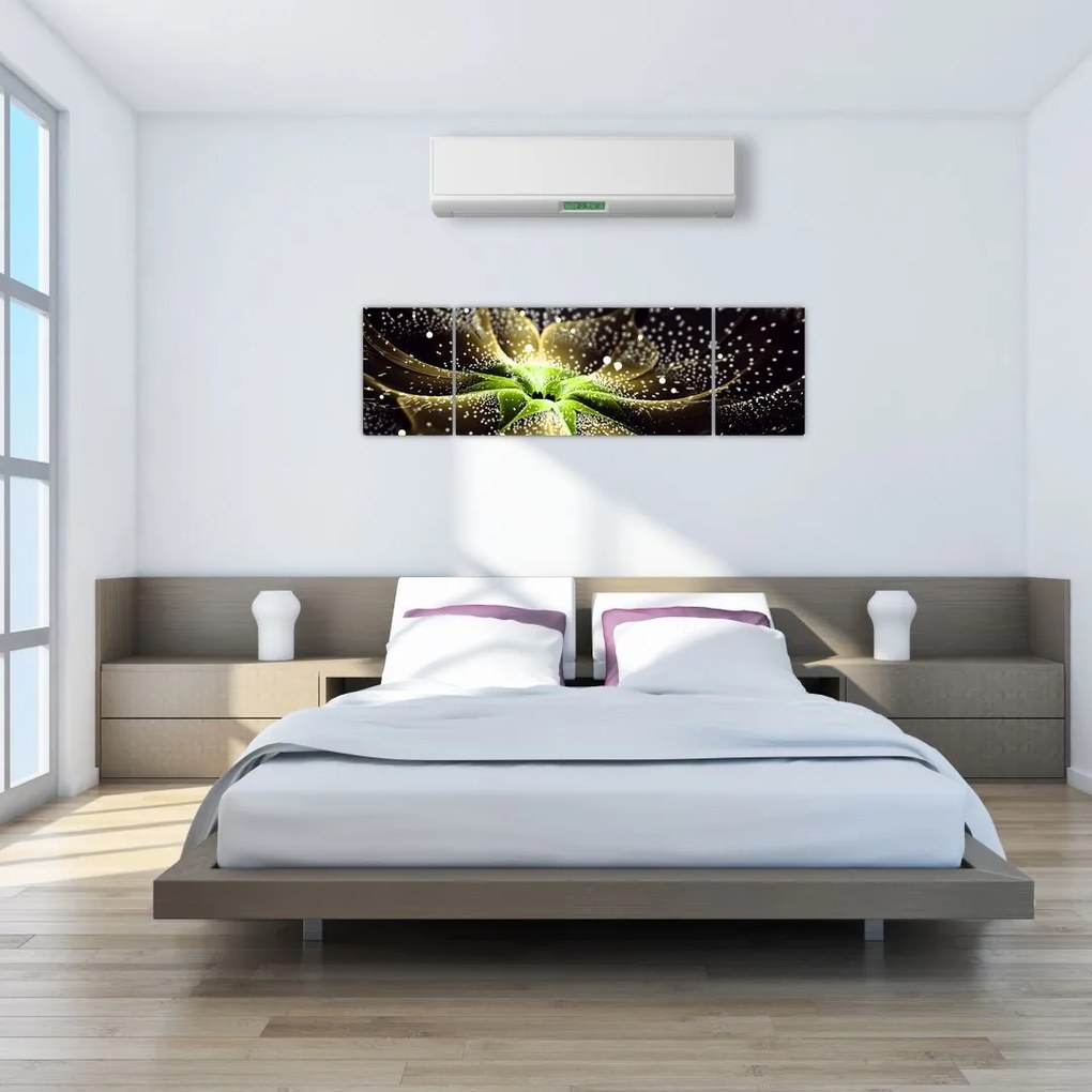 Obraz - Szczegół kwiatu (170x50 cm)