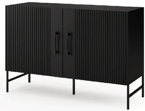 Komoda RAFTT 120x80cm, czarna