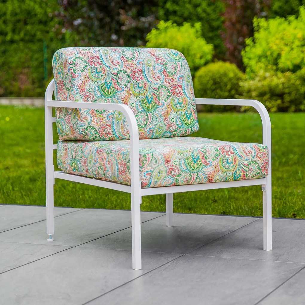 Fotel ogrodowy Agat 65 x 77 x 74 cm G038-12LB PATIO
