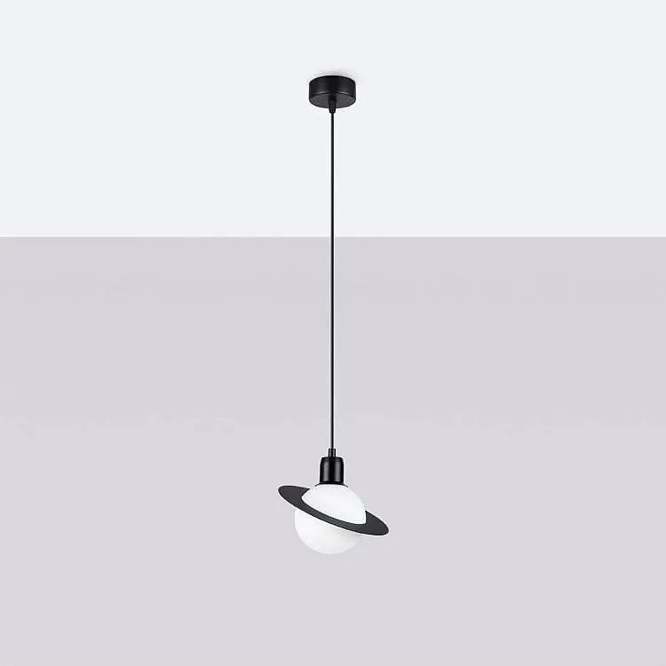 Lampa wisząca HYPERION 1 czarna