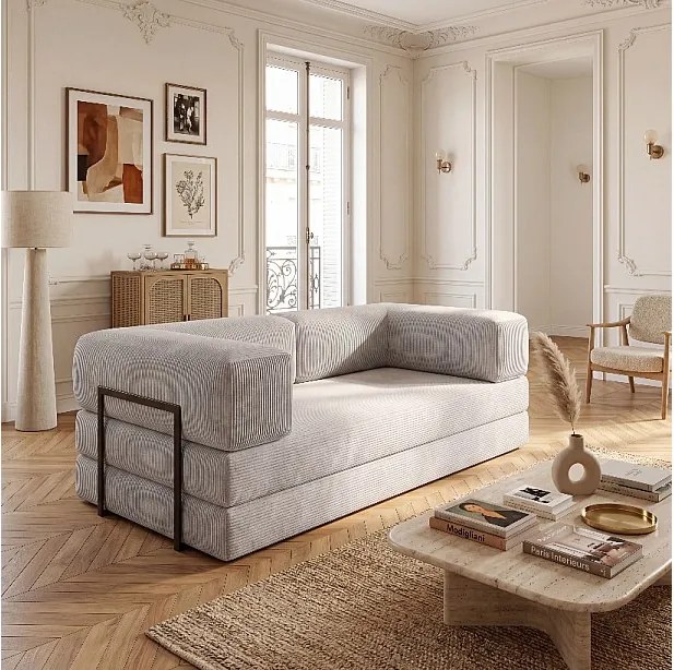 Sofa Edi, tkanina Poso, beż (100)