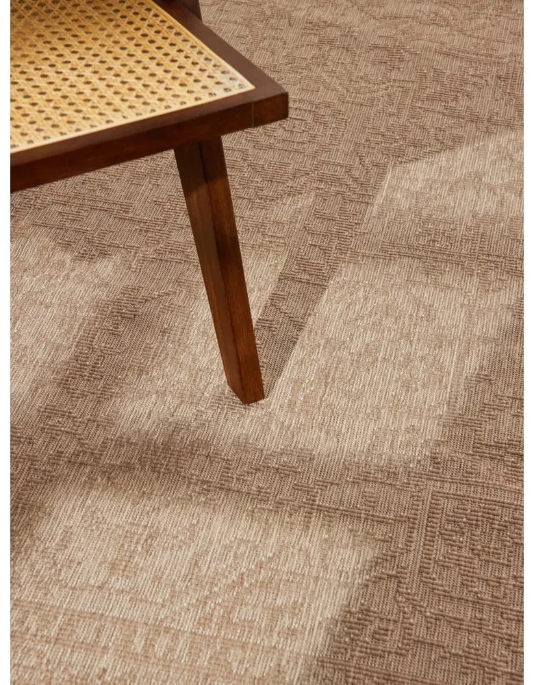 Dywan odpowiedni na zewnątrz w beżowo-śmietankowym kolorze 200x290 cm Duet Kona – NORTHRUGS