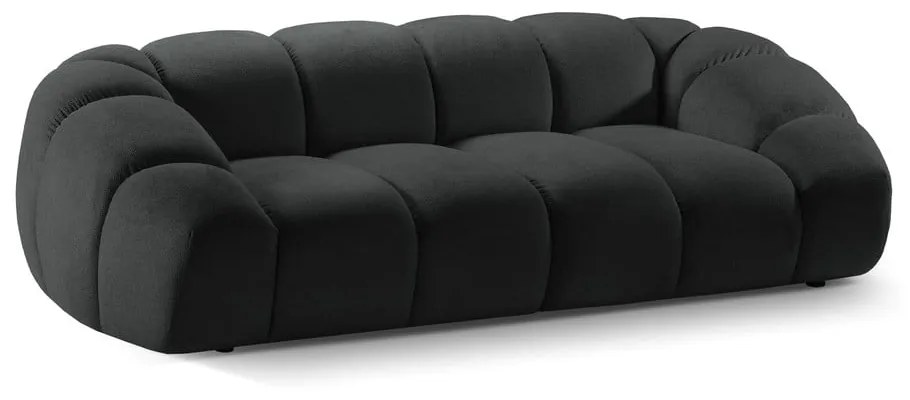 Czarna sofa 254 cm Diana – Micadoni