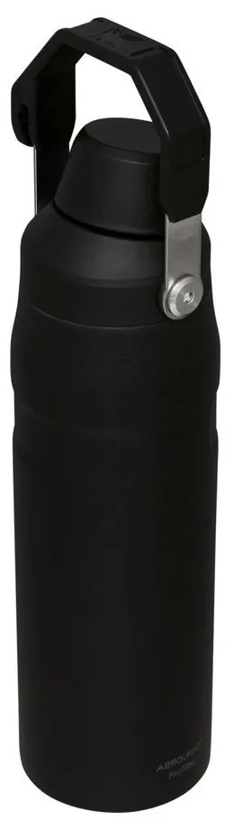 Czarna butelka termiczna ze stali nierdzewnej 700 ml IceFlow™ Bottle Fast Flow Black – Stanley