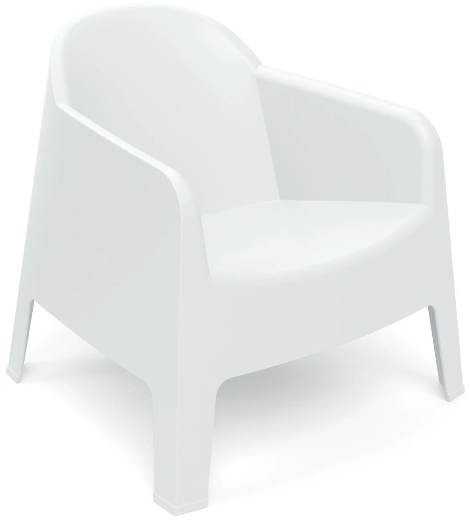 Fotel ogrodowy Milane White FERNE
