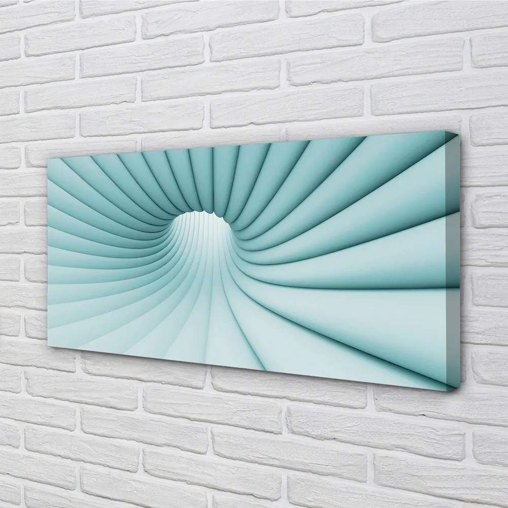 Zdjęcie na płótnie Tunel Geometryczny