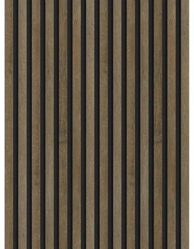 Mexen Lam-F lamele ścienne akustyczne 275 x 31,5 cm, filc 6 mm, Dąb Espresso - S105-275317-2812-065
