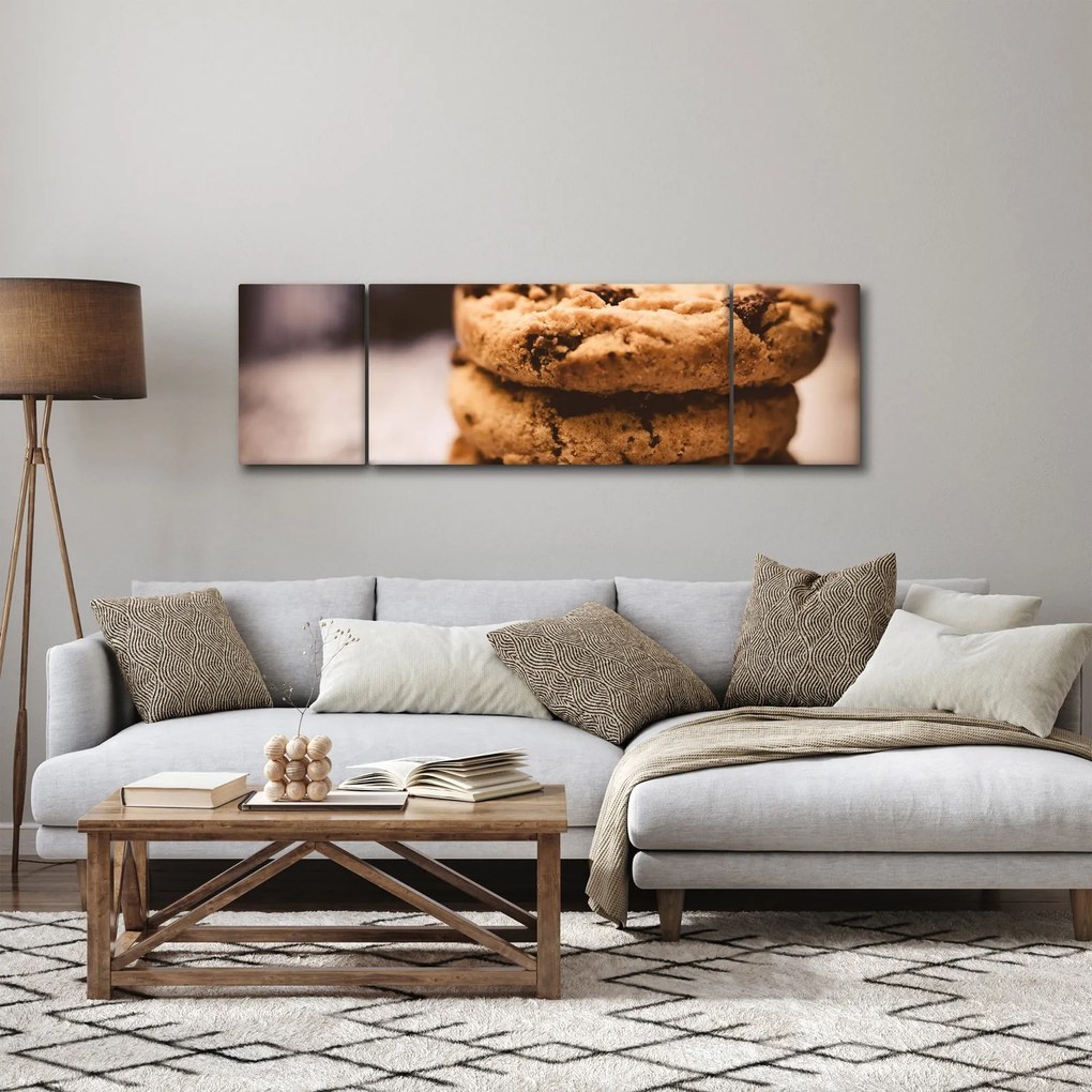 Obraz plików cookie (170x50 cm)
