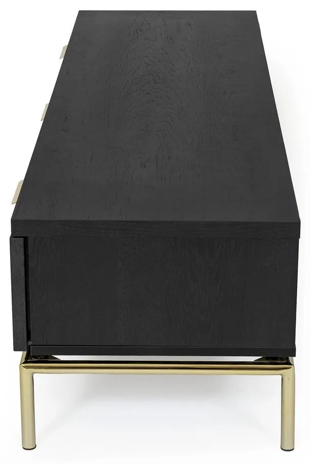 Czarna komoda Woodman Pimlico Lowboard