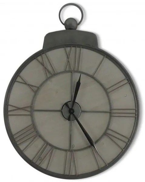 Zegar ścienny w styl rustykalnym, średnica 80cm