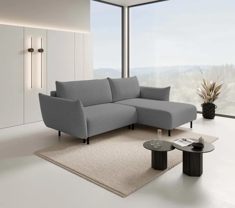 Narożnik wolnostojący ADEL Prawy w tkaninie ANTHOLOGY 18