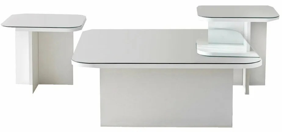 Zestaw stolików konferencyjnych Jazz White