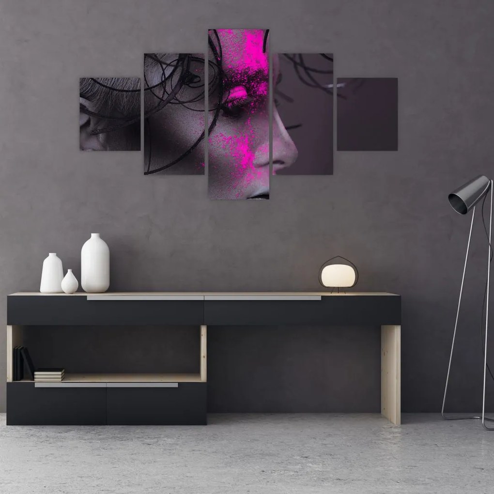 Obraz kobiety (125x70 cm)