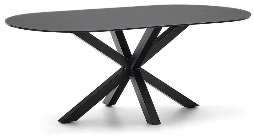 Stół ze szklanym blatem 100x200 cm Argo – Kave Home