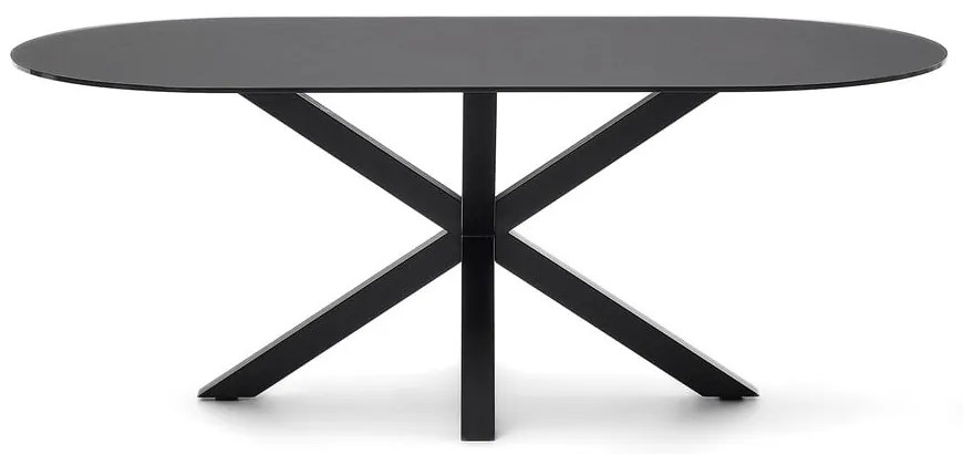 Stół ze szklanym blatem 100x200 cm Argo – Kave Home
