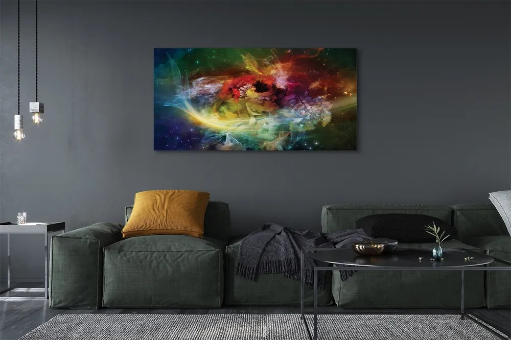 Obraz drukowany na płótnie Czysta Abstrakcja Fraktalna