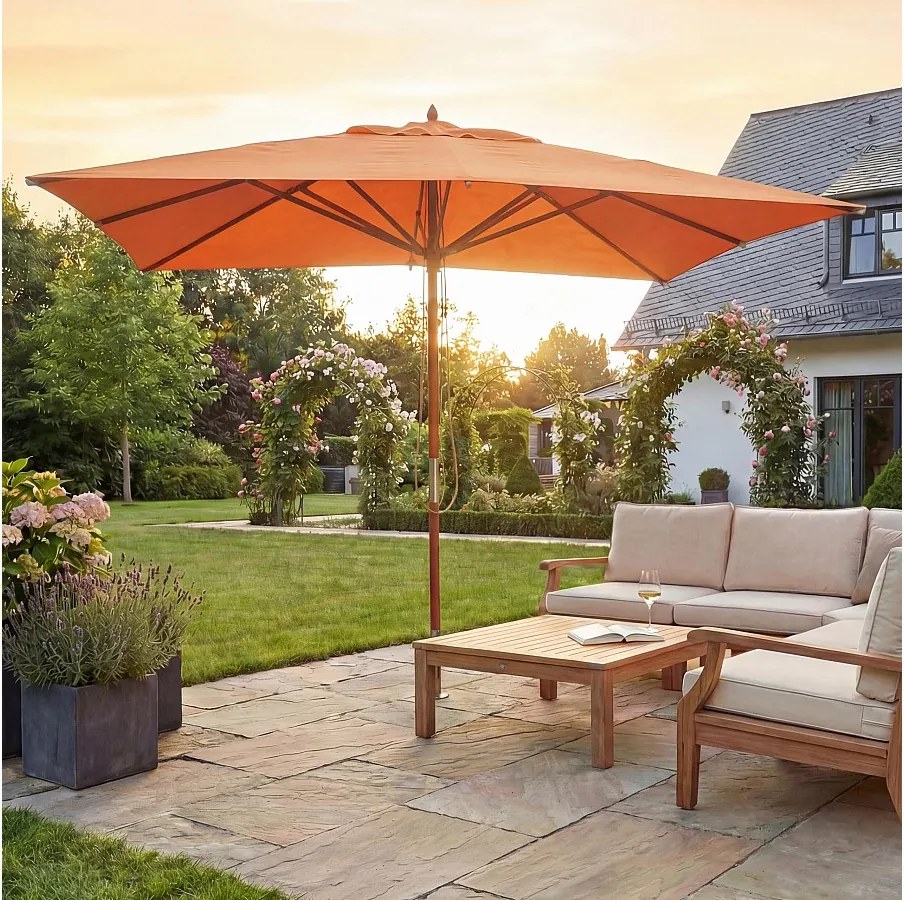 Parasol gastronomiczny MCW-C57 I,  terakota