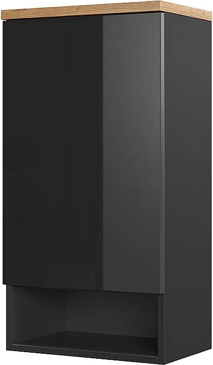 Szafka łazienkowa antracyt 40x27x77.5 eden