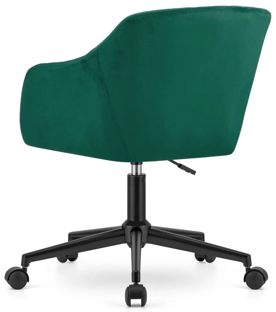 Zielony fotel biurowy MINK